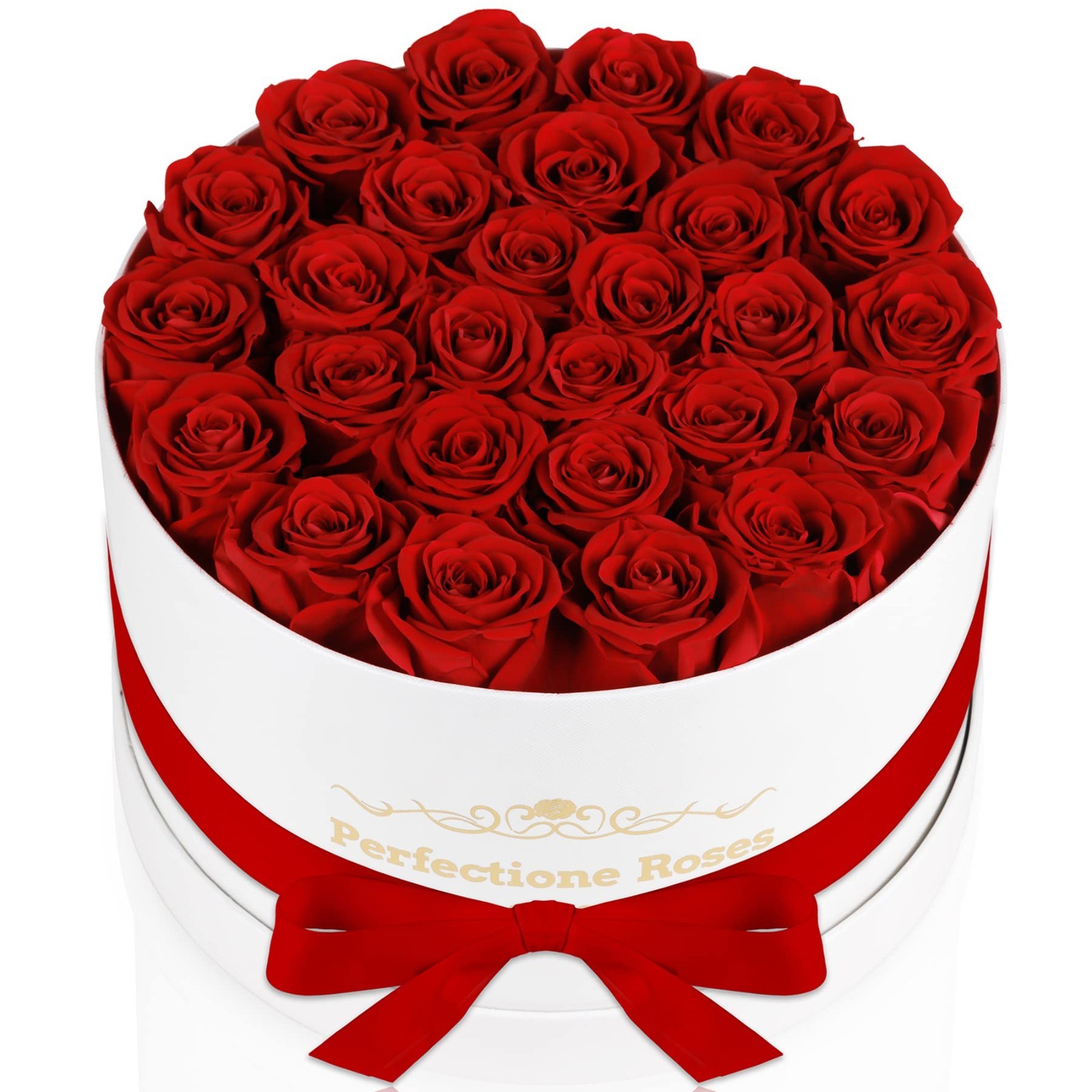 27 Preserved Red Roses in Box – Perfect Mother’s Day & Birthday Gift for Her