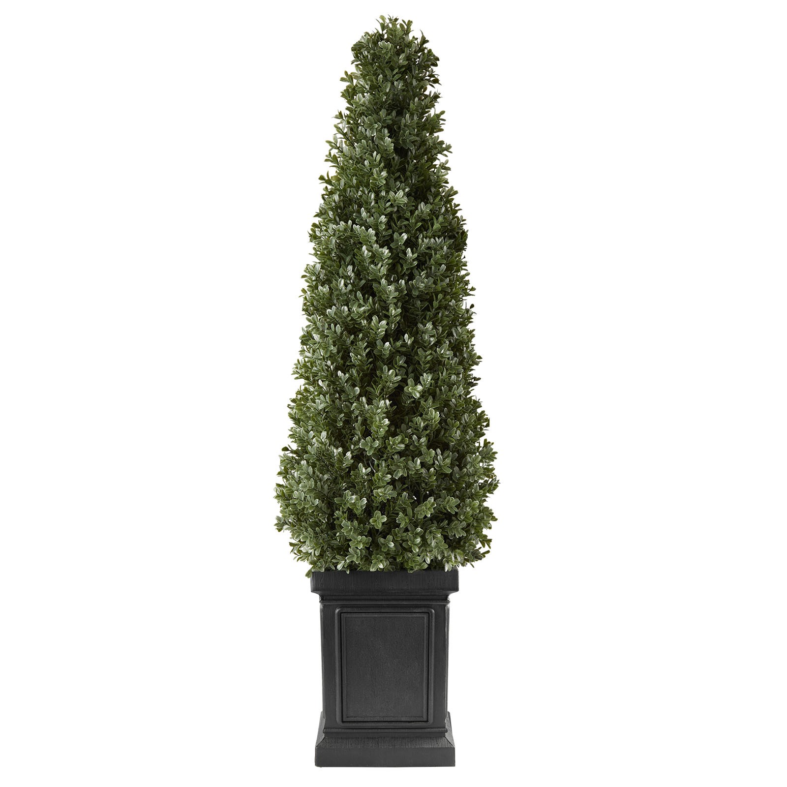 VEVOR Artificial Boxwood Topiary 3.3 Ft Set of 2 with Sturdy Pot Greenery PE