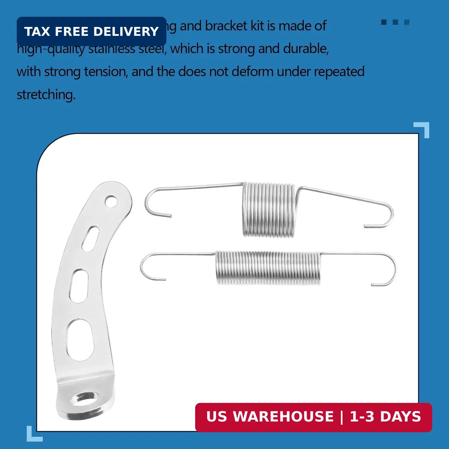 Carburetor Throttle Return Spring & Bracket Kit for 5-1/8 Carb Throttle Systems