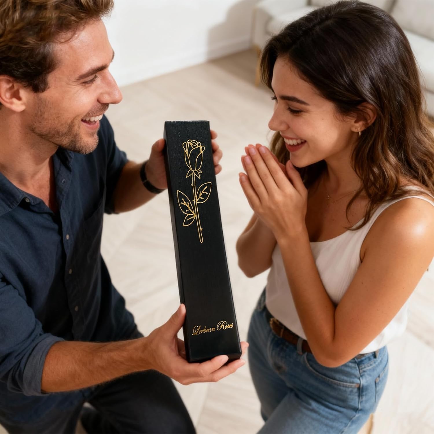 Black Preserved Roses for Delivery – Single Flower Gifts for Her