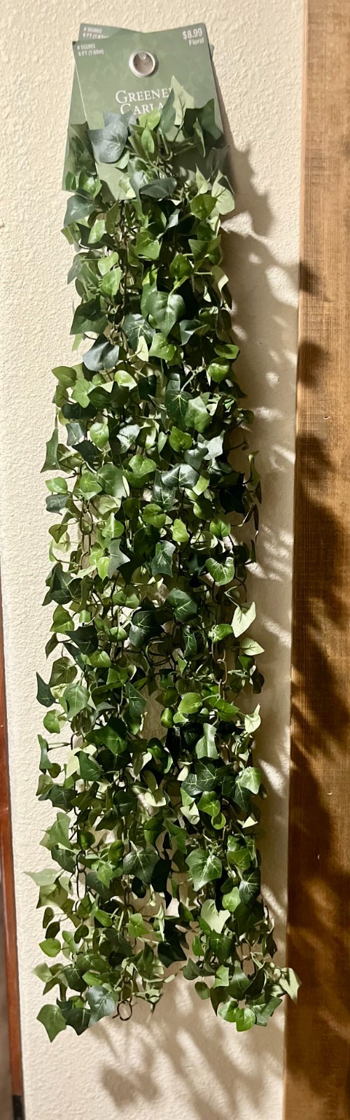 Set of 2 Artificial Ivy Garland 6ft, New, Never Used Hobby Lobby