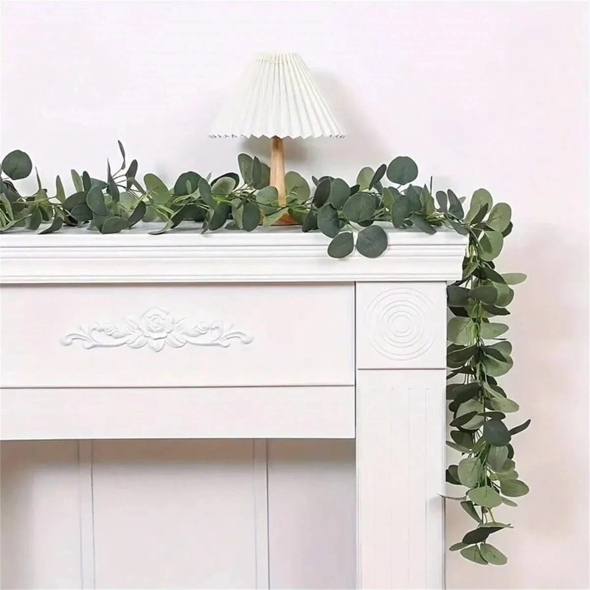 1pc Artificial Eucalyptus Garland Vine Leaf Wedding Arch Indoor Outdoor Decor
