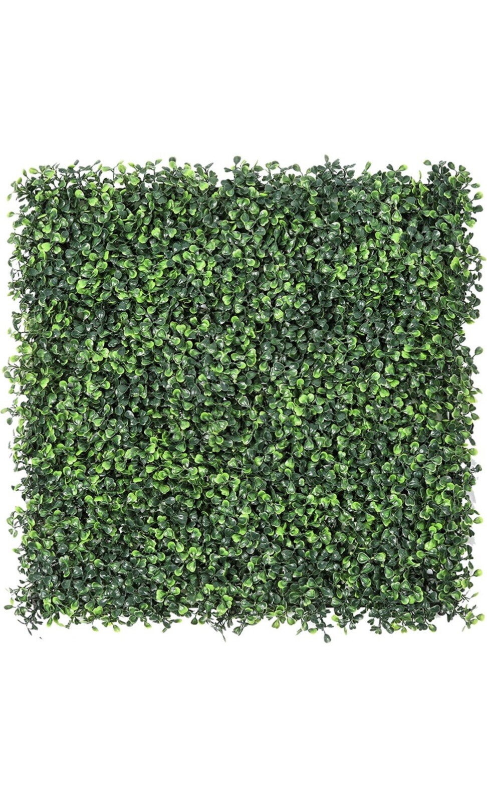 12pcs Artificial Boxwood Mat Wall Hedge Decor Privacy Fence Panels Grass 10×10″