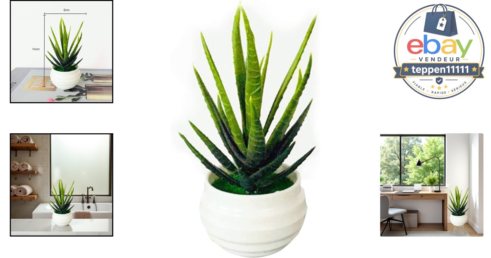 Fake Potted Plant Indoor Decor Artificial Greenery