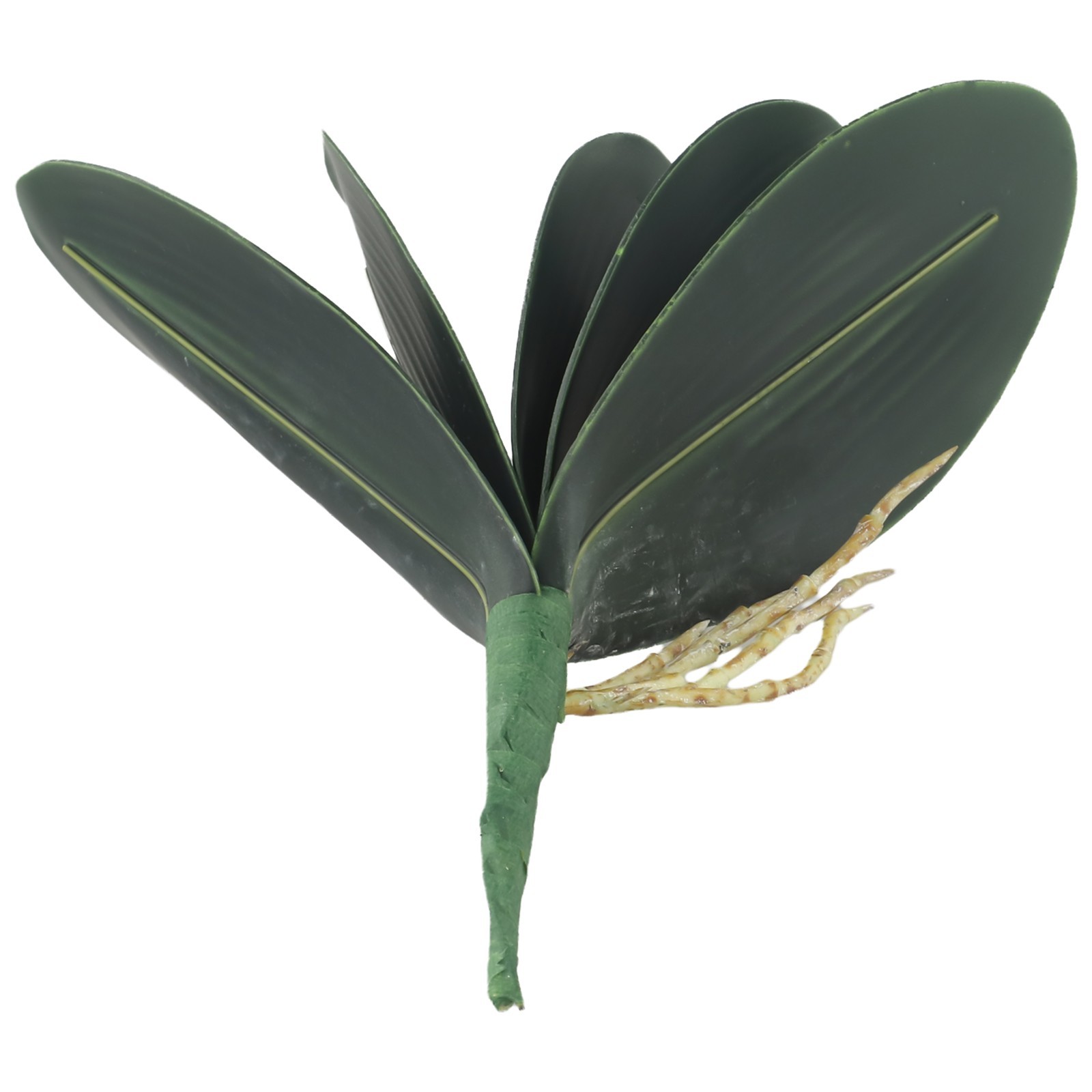 Fashion Artificial Fake Flower Orchid Plant Green Leaves Home Party Decor New