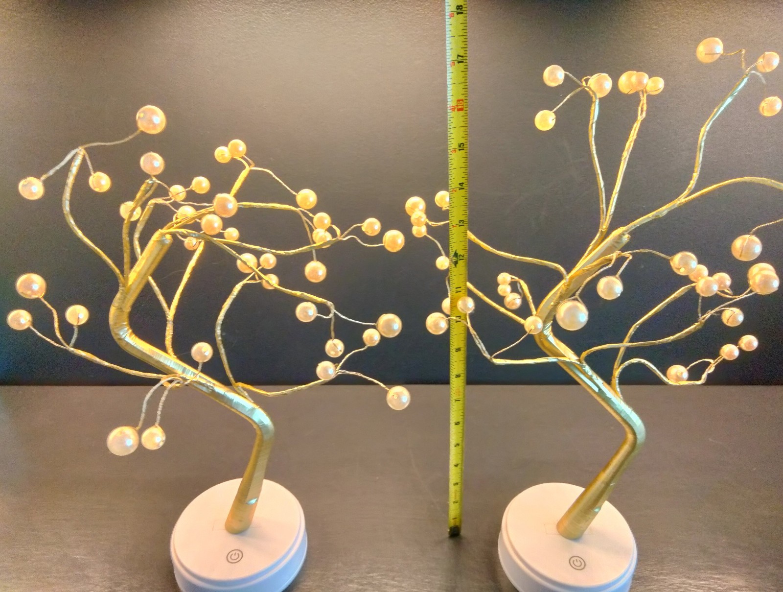 PAIR of Bonsai Tree Light – LED Fairy Light Tree Lamp – USB or Battery