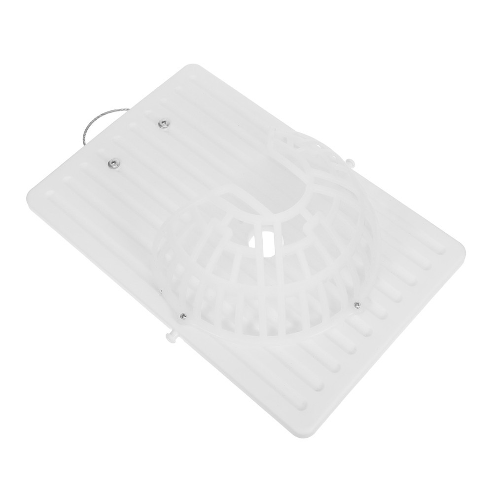 Vertical Plant Wall Board White Plastic Hanging Planter for Home Decor