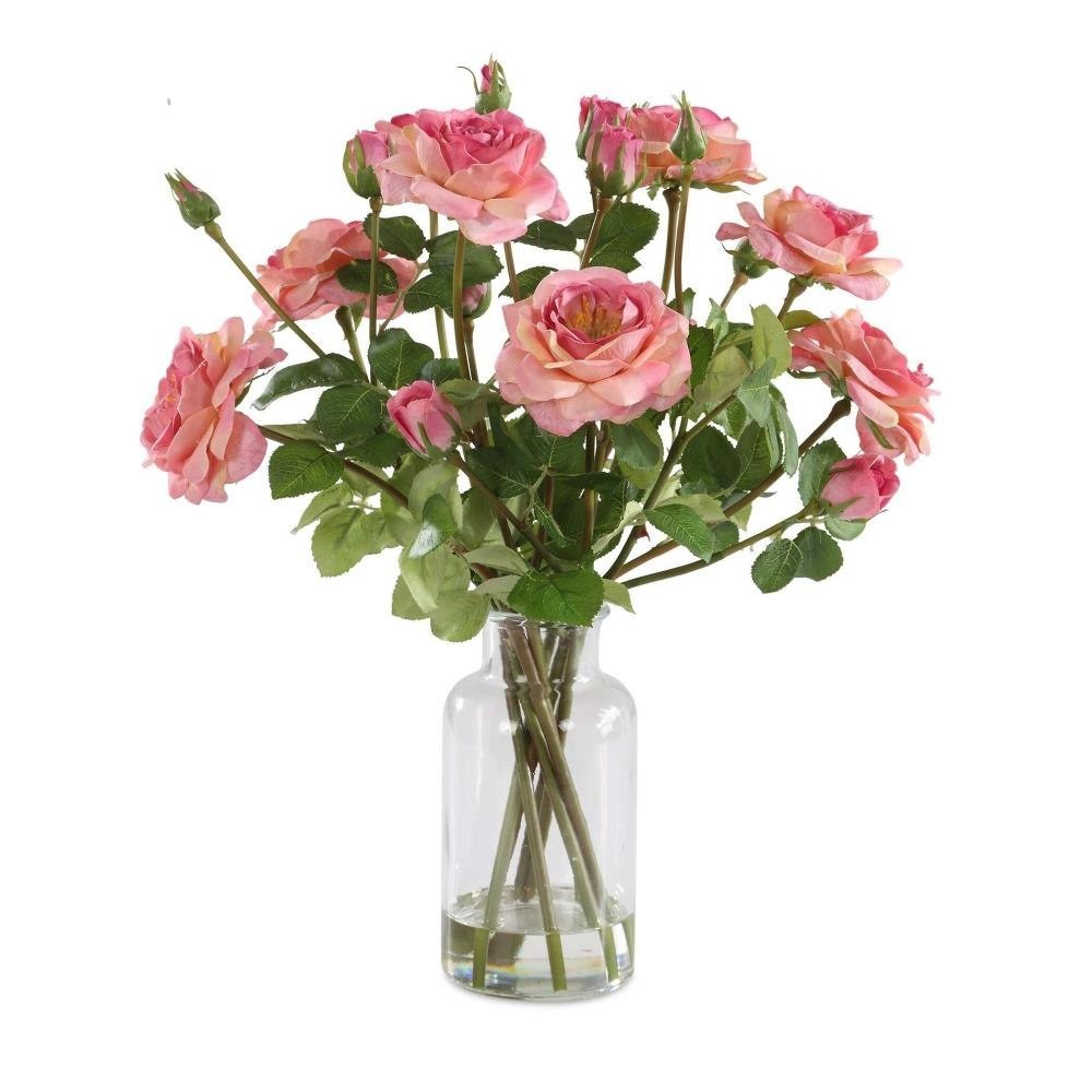 Rose Bouquet-15.25 Inch Tall and 11.75 Inch Wide – 208-BEL-5325967 – Bailey