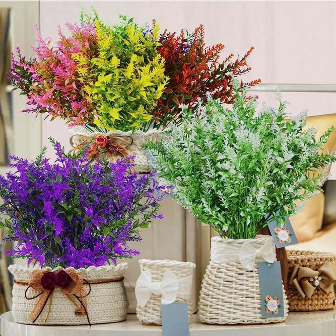 Artificial Fake Hanging Flowers Vine Plants Home Garden In/Outdoor Wedding Decor