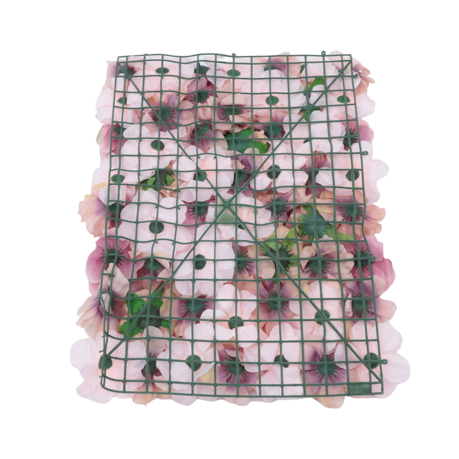 6PCS Artificial Rose Hydrangea Flower Wall Panels Wedding Bouquet Display New