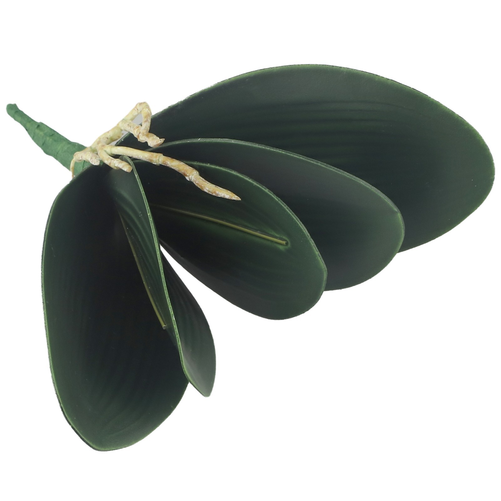 Fashion Artificial Fake Flower Orchid Plant Green Leaves Home Party Decor New