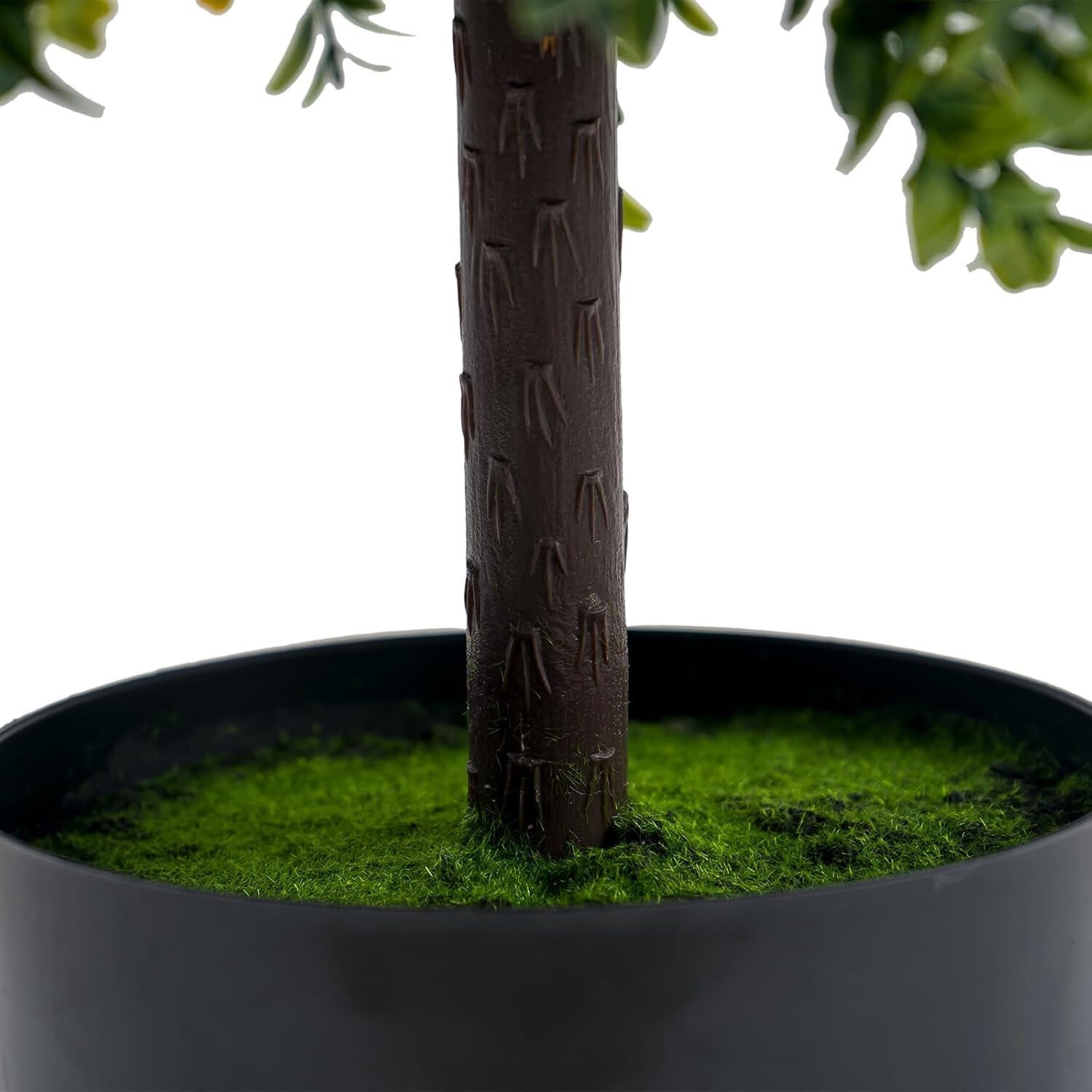 Artificial Topiary Triple Ball Boxwood Tree 2 Pack Fake Topiaries Trees 19.69in