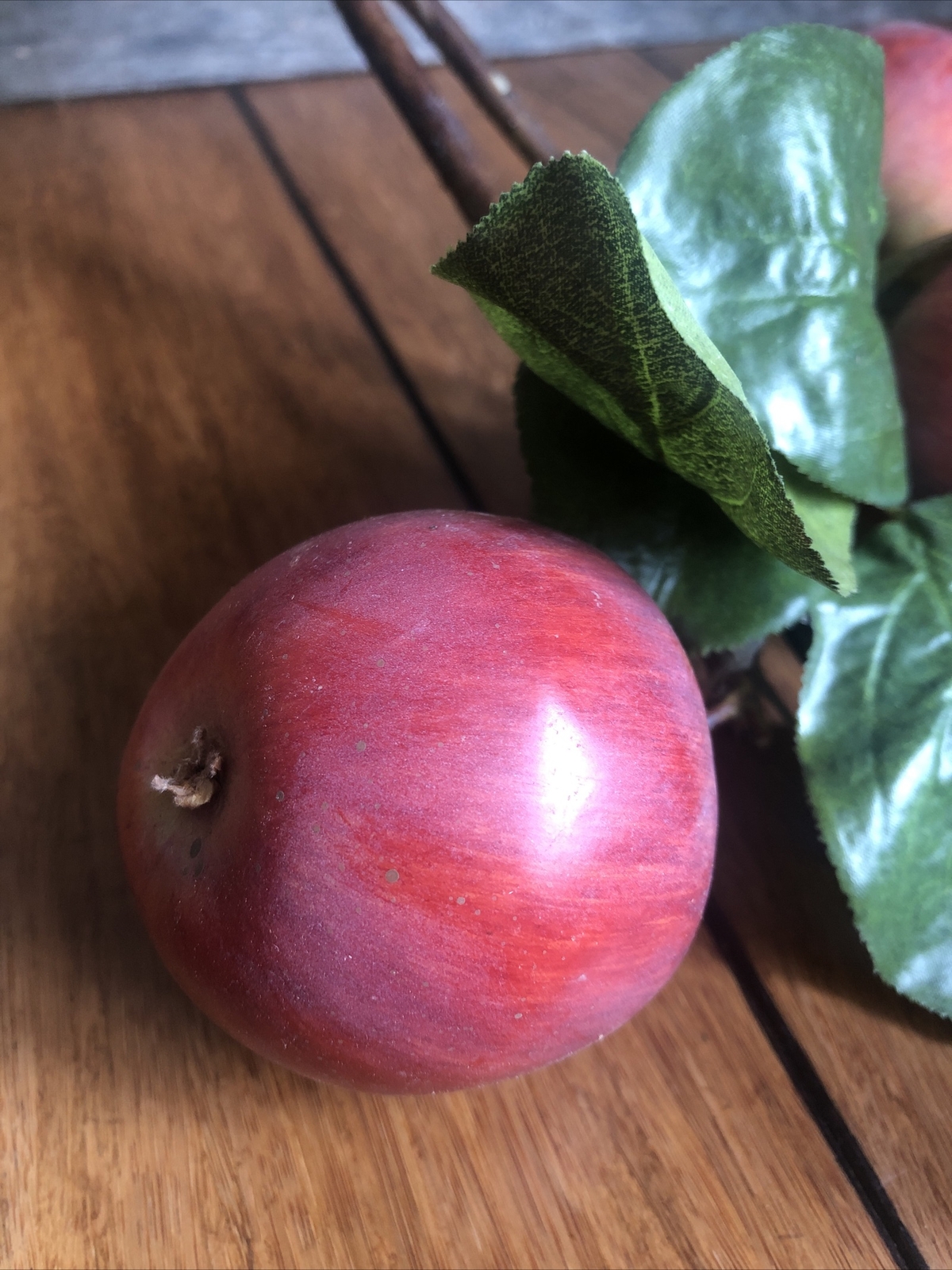 Apple Branch 1Pc Artificial Fruit Decoration Flowers Leaves Garden Home Deco DIY