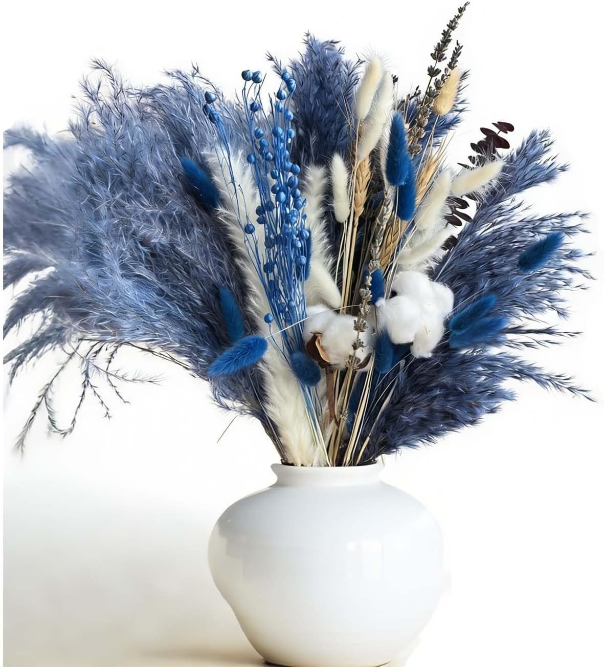Dried Flowers Pampas Grass Bouquet 10 Kinds Boho Style Dried Plants for Home …