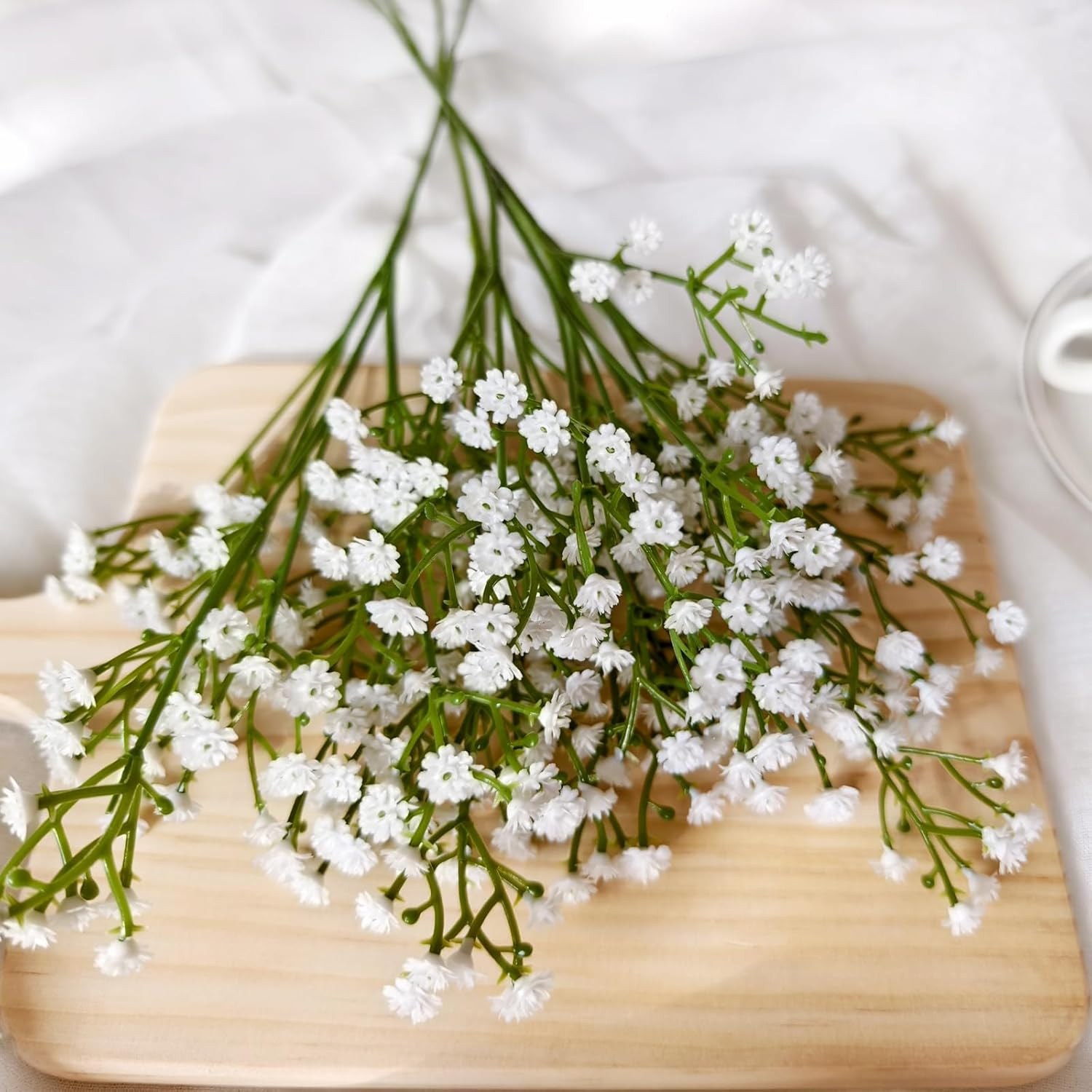 36 Pcs Babys Breath Artificial Flowers, Baby Breath Flowers Artificial Bulk Long