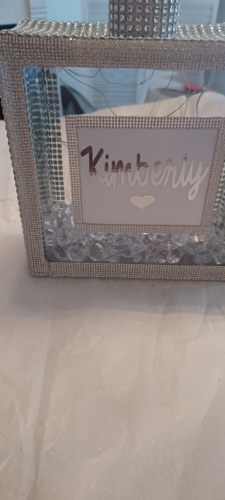 Personalized Glass Tile With Name