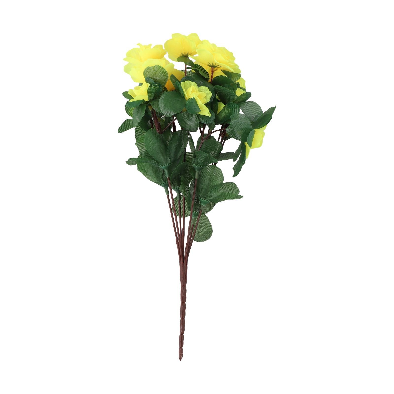 Artificial Azalea Flowers for Vase and Table Decor with Flexible Stems