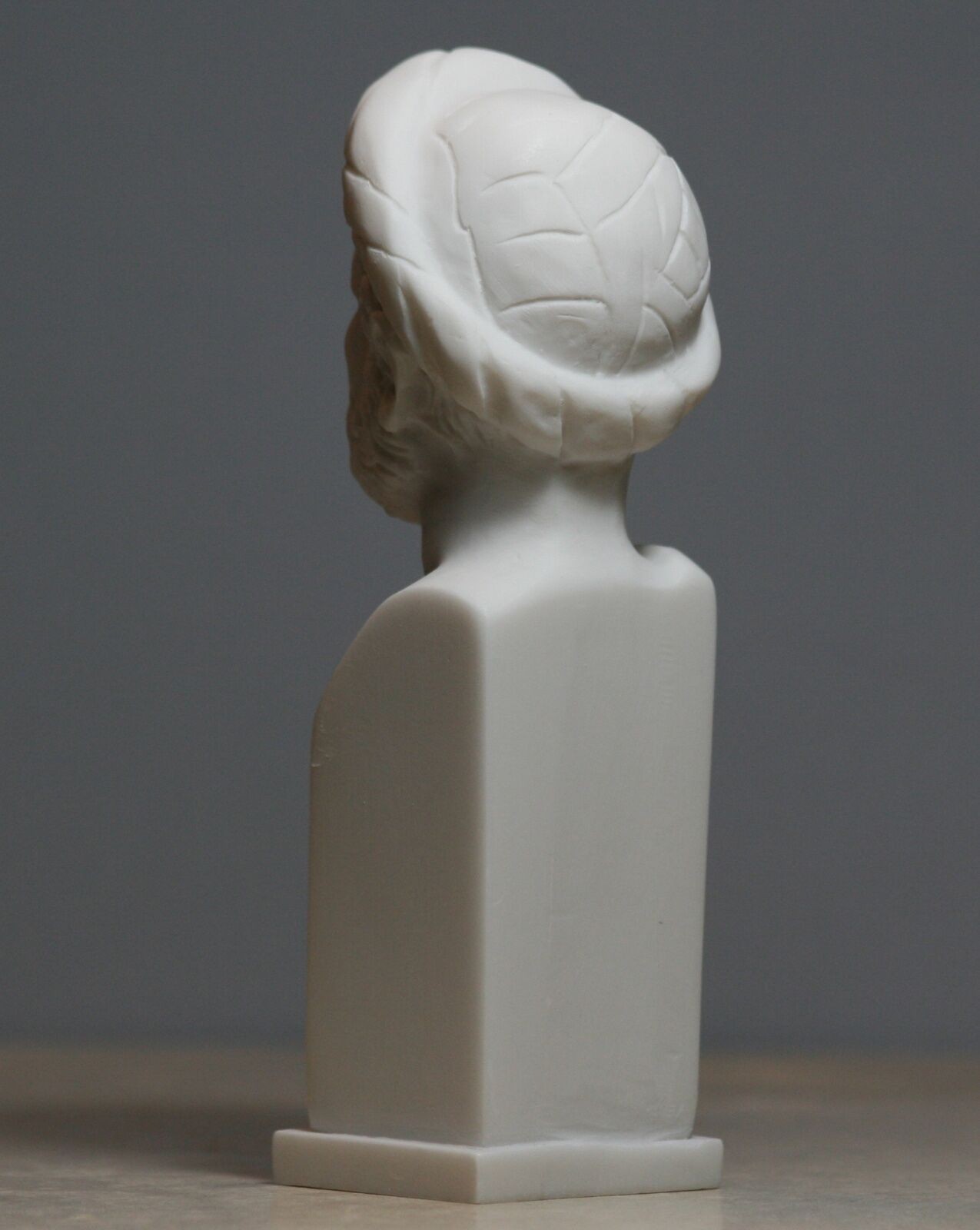 Pythagoras Philosopher Mathematician Scientist Bust Statue Sculpture 6.3 inches