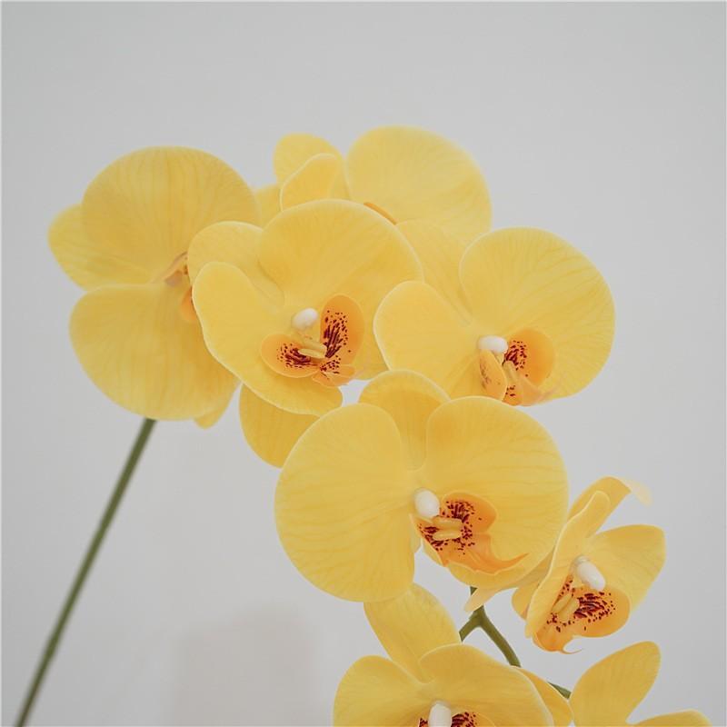 9 Heads 98cm Artificial Butterfly Orchid Flowers Fake Moth Orchids Flowers
