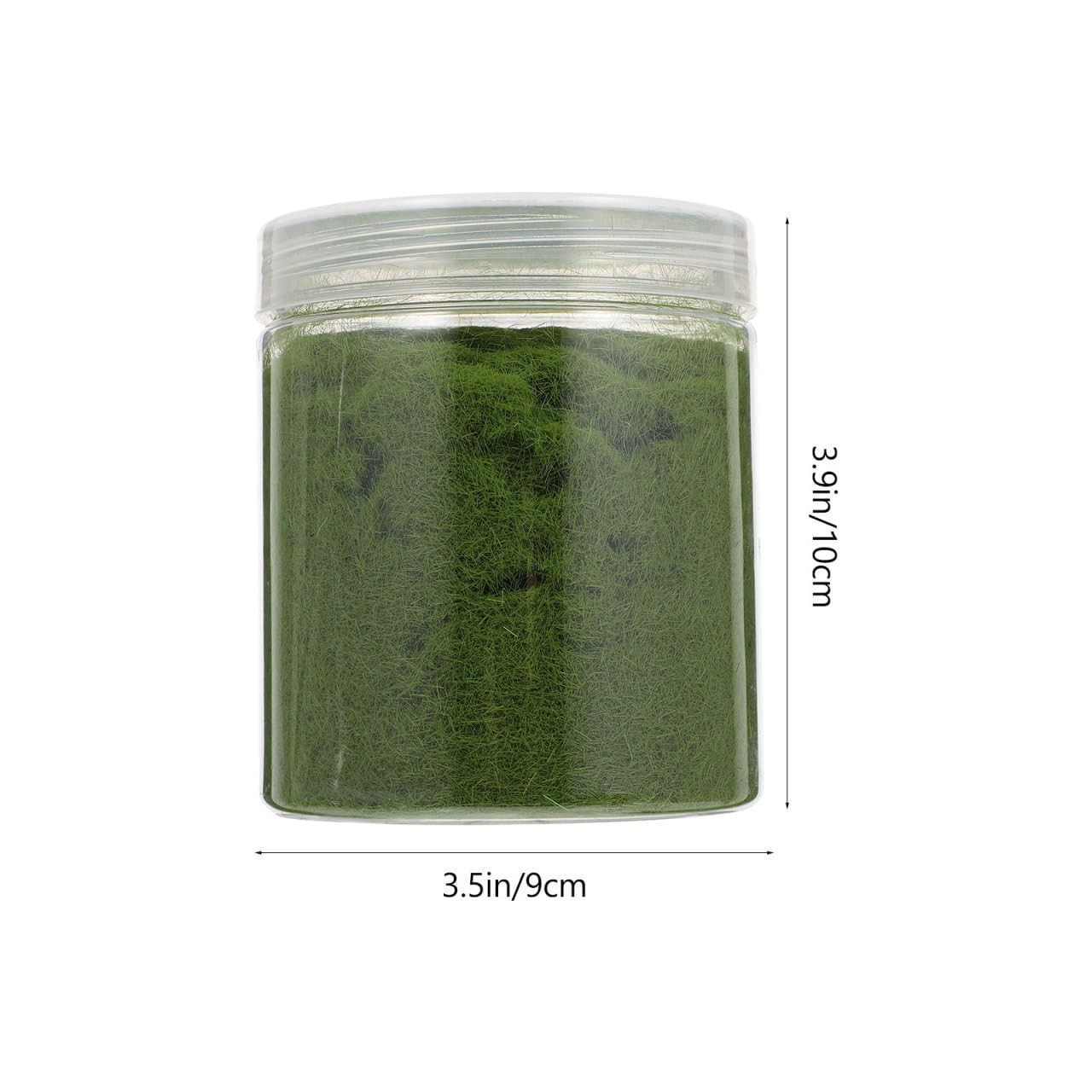 TOPPERFUN Nylon Simulated Moss, 650ml Artificial Grass Powder Flocking Powder…