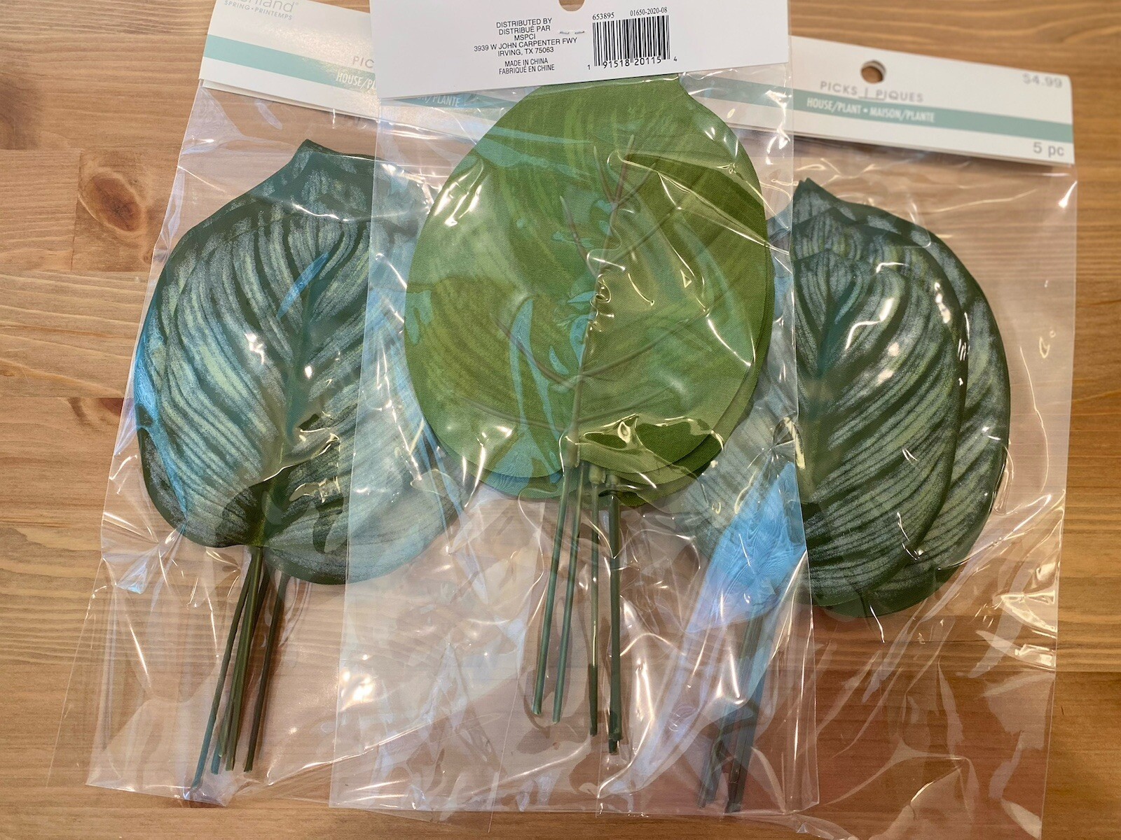 New Ashland Artificial Assortment of Picks and Leaves Set of 15 Packages