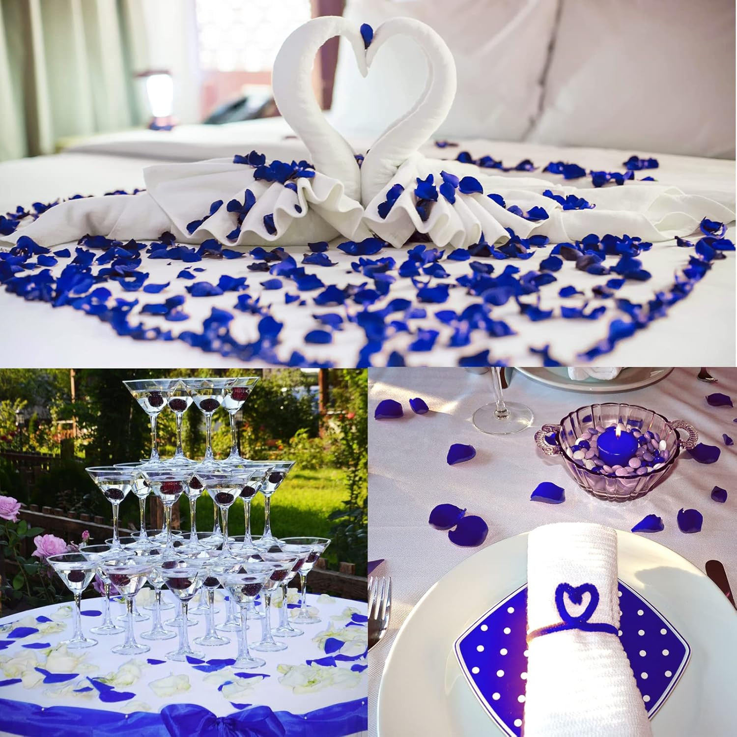 5000 Pcs Rose Petals Artificial Flower for Valentine’S Wedding Decor Romantic Ni