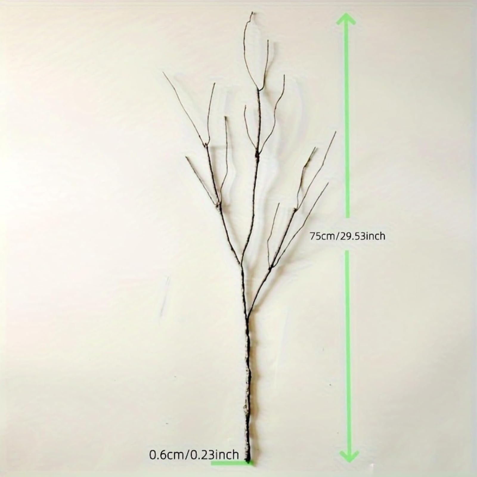 Lifelike Curly Willow Branches,30Inches Faux Tree Branches Decorative Dried T…
