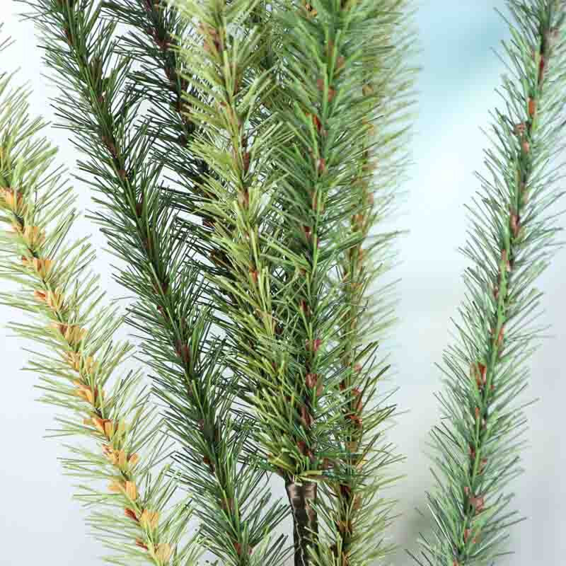 Package of 4 Artificial Wispy Light and Dark Green Pine 31″ Sprays