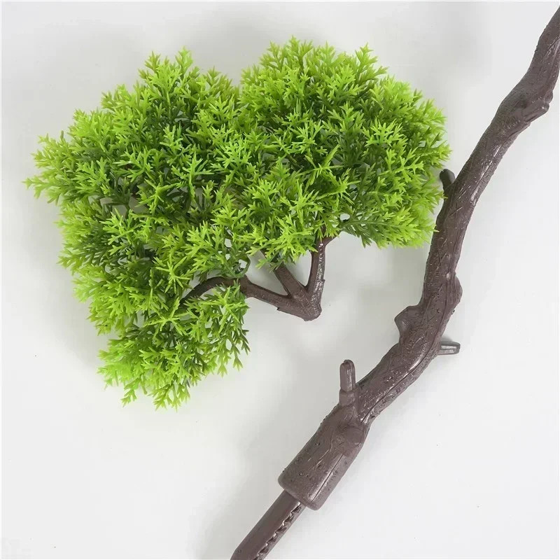 Pine Bonsai Tree Artificial Small Potted Fake Plants Flowers Ornaments for Home