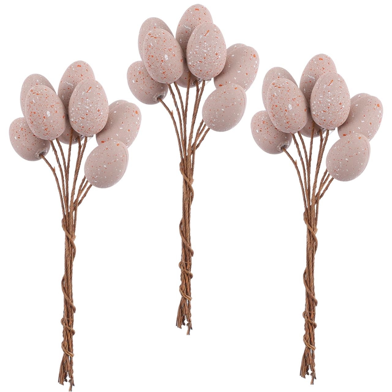 27pcs Easter Spotted Decoration Picks Lifelike Branch Ornaments for Holiday P…