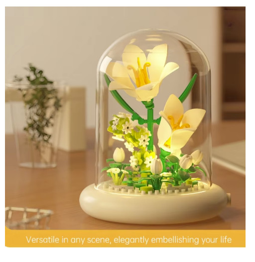 Eternal Rose Mini Building Blocks Flower Valentine’s Day Gift