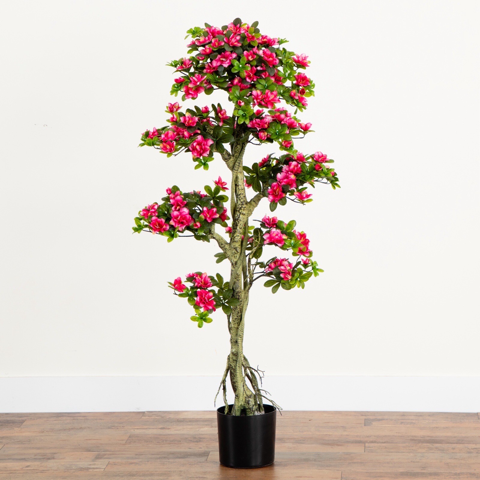 5′ Azalea Artificial Flower Tree UV (Indoor/Outdoor) Home Decor. Retail $230