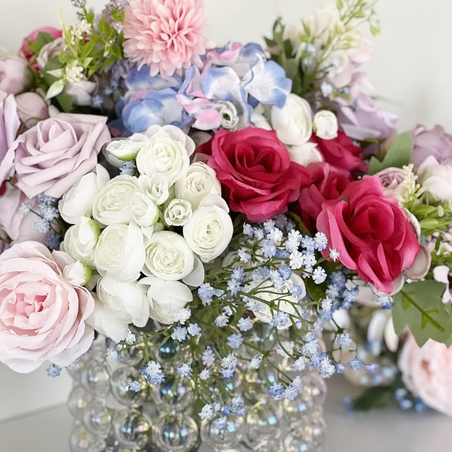 Tiny Babys Breath Artificial Flowers Gypsophila Real Touch Flowers for Wedding