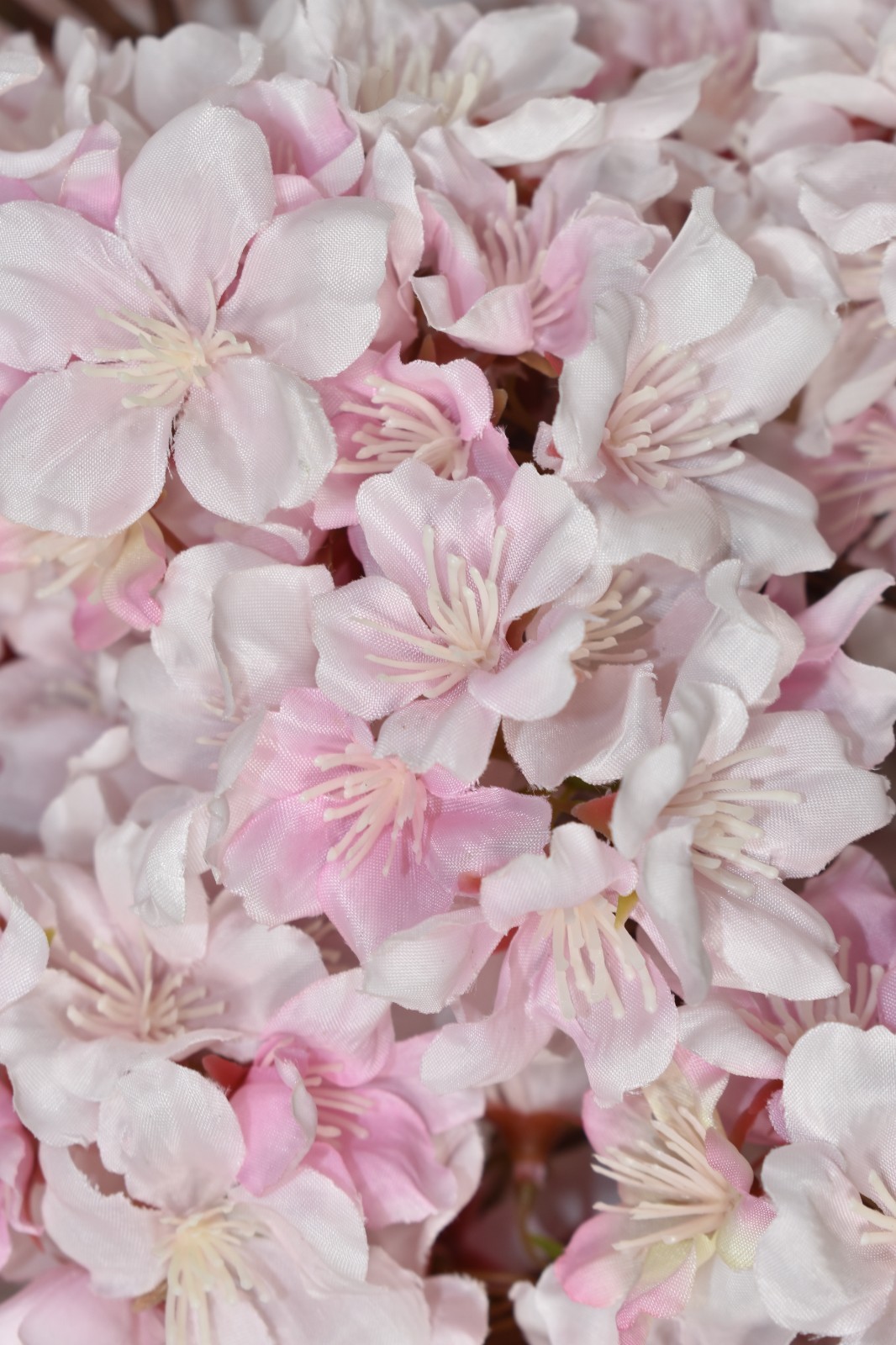 Pottery Barn Faux Pink Cherry Blossom Bundle Artificial Flowers 3 Stems 36″ NWOT