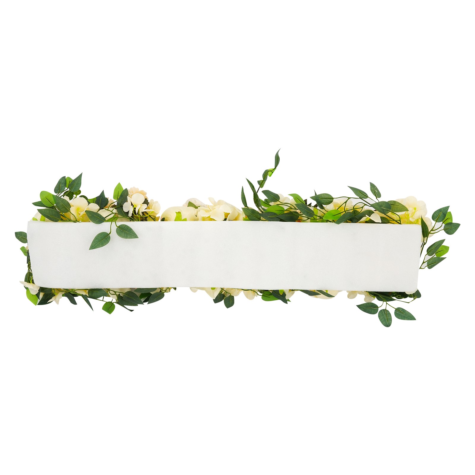 Artificial Flowers Row, Elegant Silk Garland for Wedding Arch & Party Decor