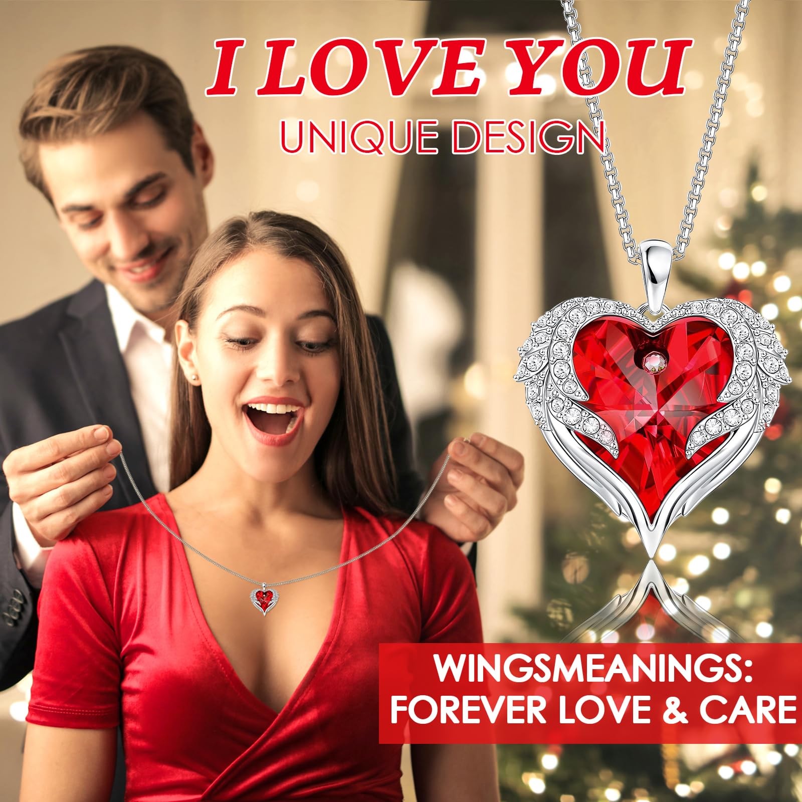 Valentines Day Gifts for Her. Mom, Wife – Romantic Gift from Husband Daughter..