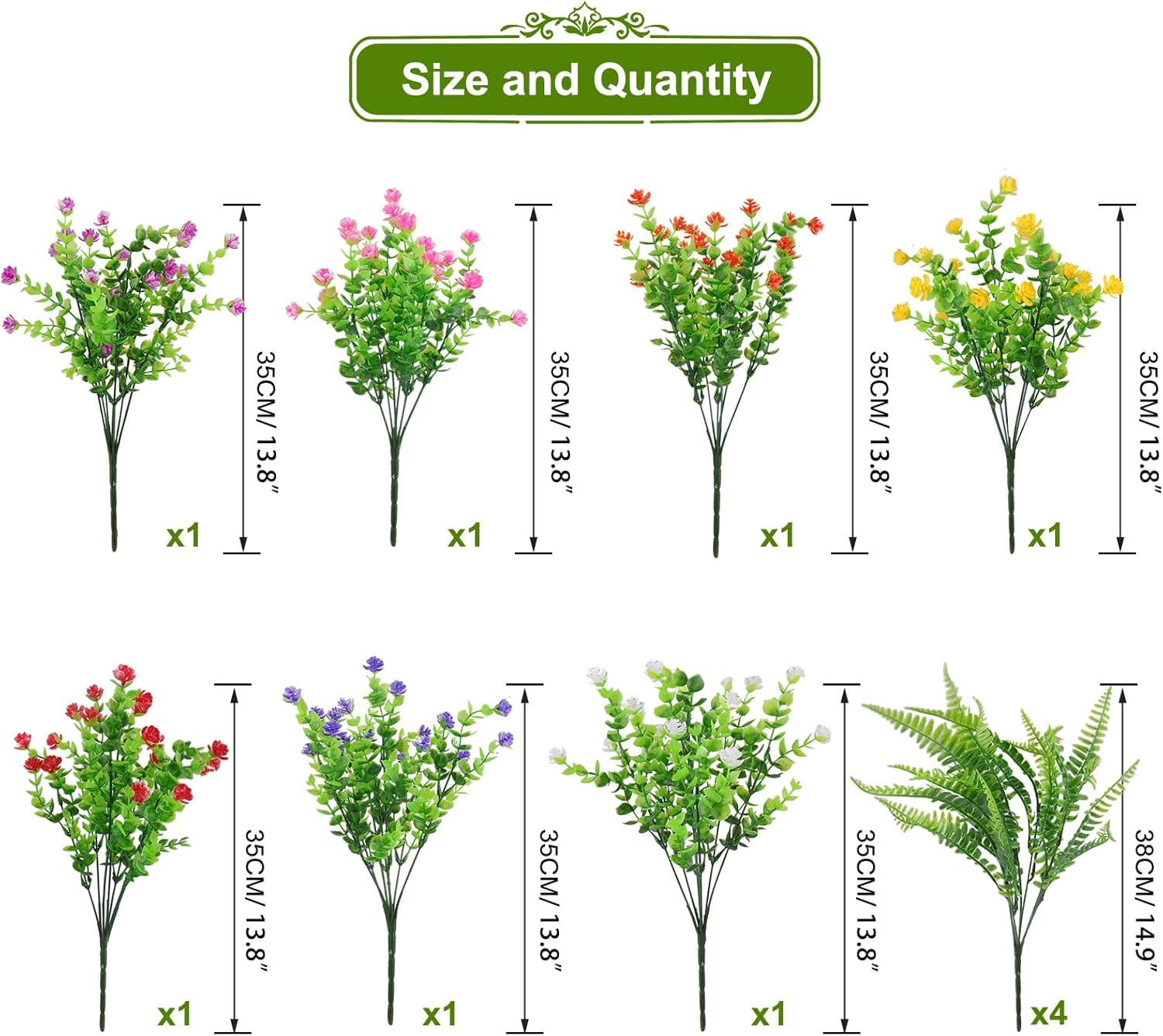 Artificial Fake Hanging Plants Flowers Basket for Outdoor Spring Summer Decorari