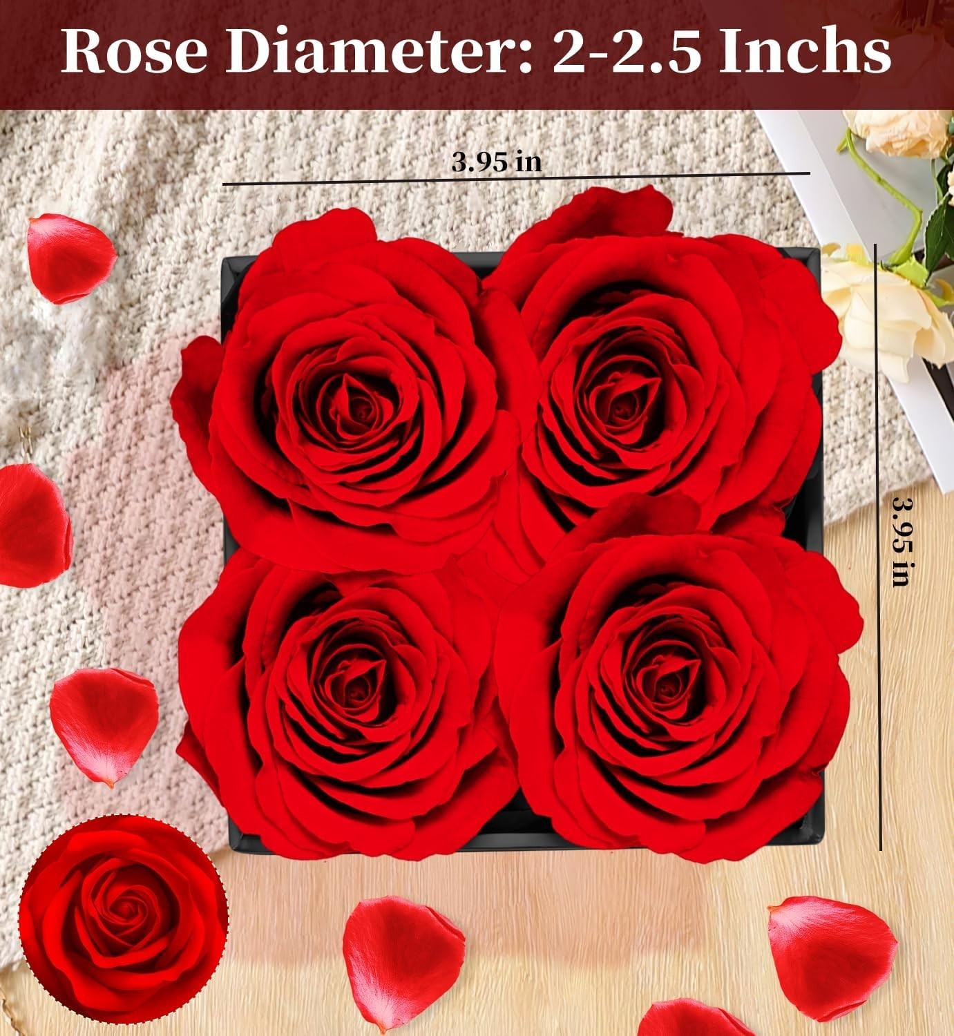 Gifts for Mom Birthday Gifts for Women Preserved Rose Forever Flower Eternal …