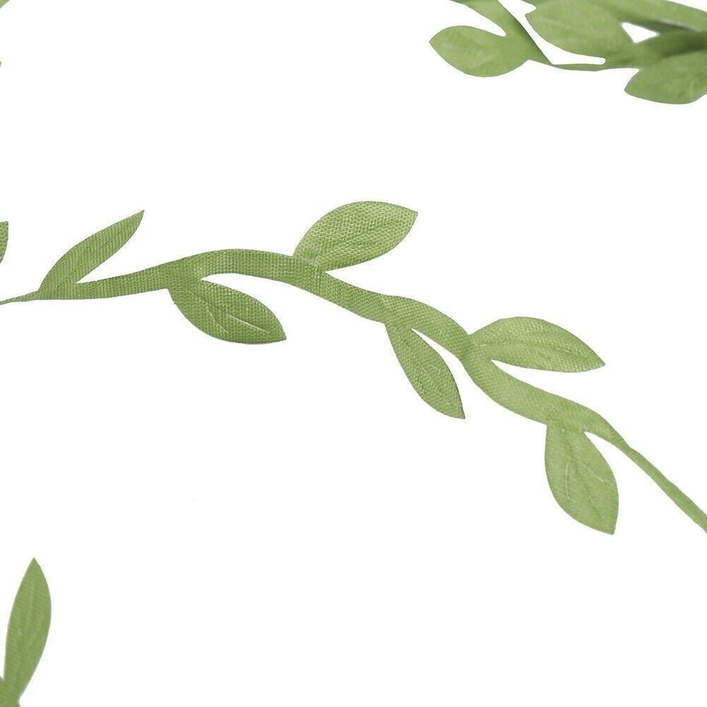Green Leaves Leaf Trim Vine Wreath Party DIY Ornaments Wedding Party Home Decor