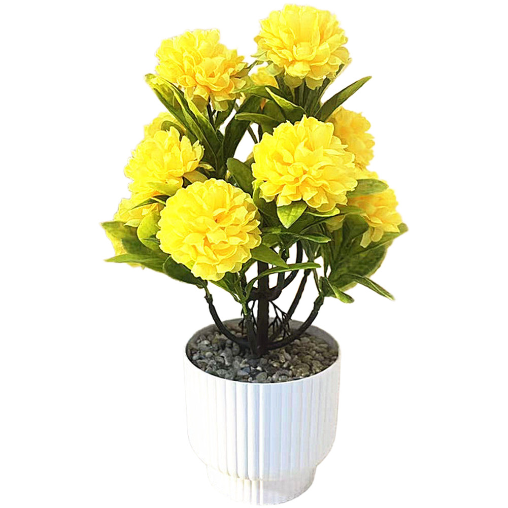 Simulation Chrysanthemum Flower Ball For Living Room Bedroom And Study Decor