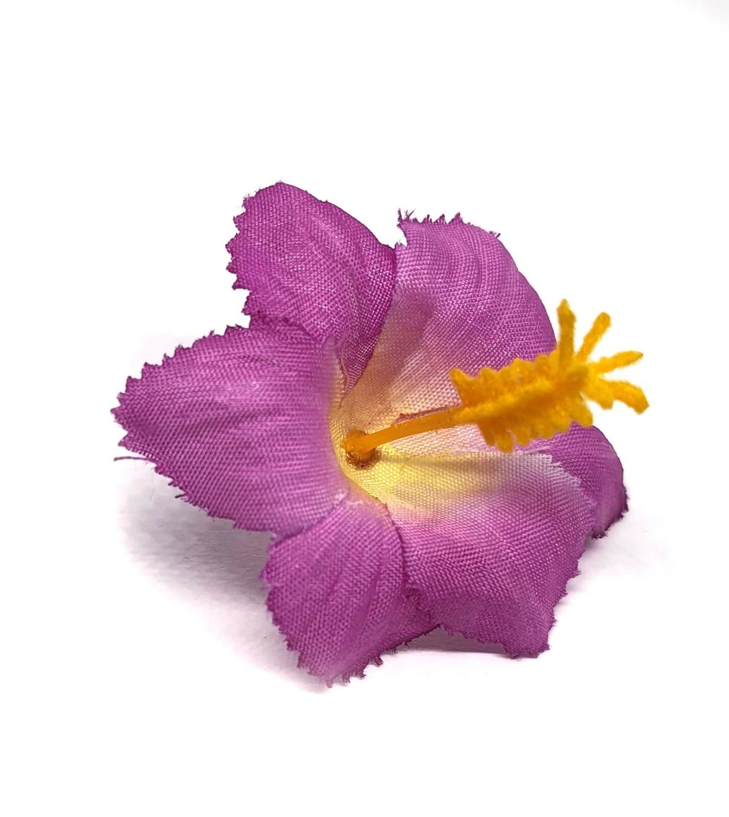 20pcs Hawaiian small hibiscus artificial flower head size 1.75 inches mix colors