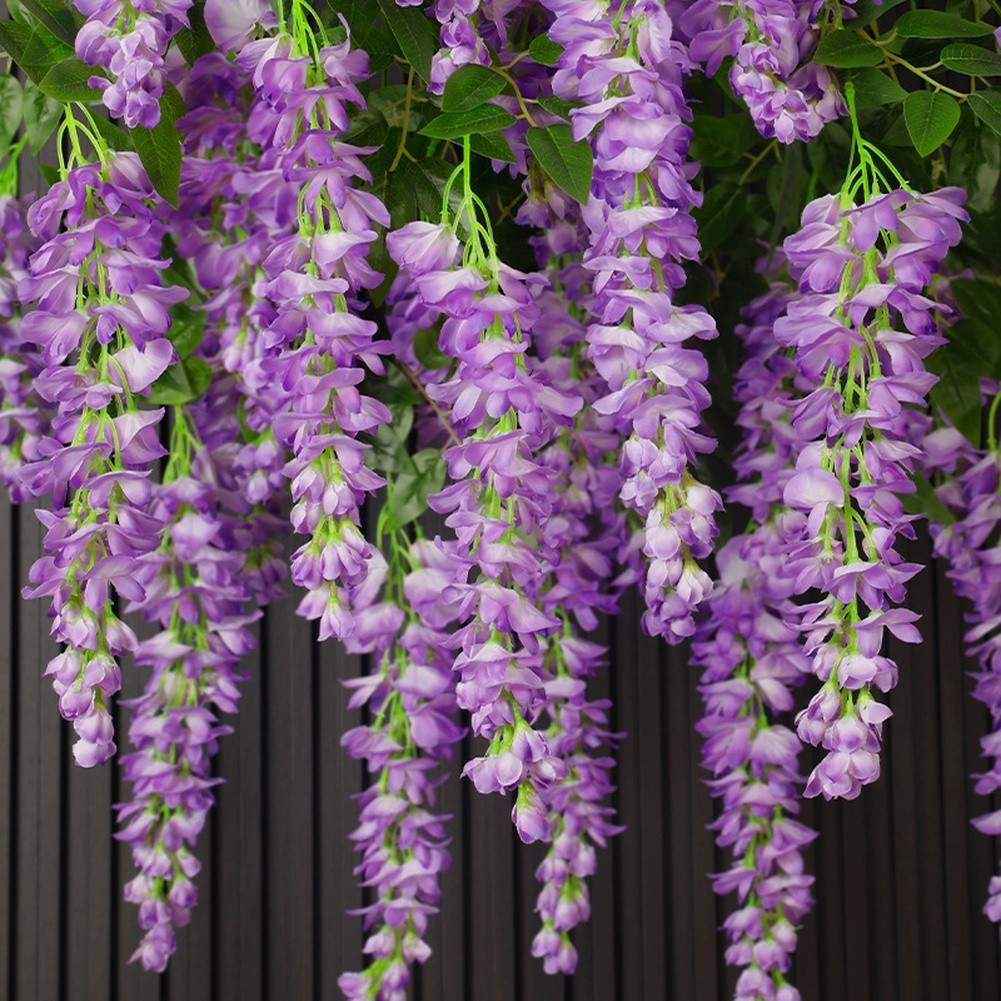 Artificial Wisteria Garland for Door Frame Wall Hanging Fireplace Mantel Decor