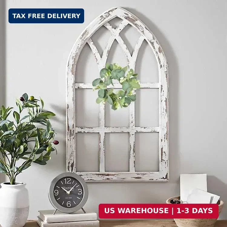 LSKYTOP 4Pcs Eucalyptus Wreath Faux Kitchen Cabinet Wreaths Artificial Greenery