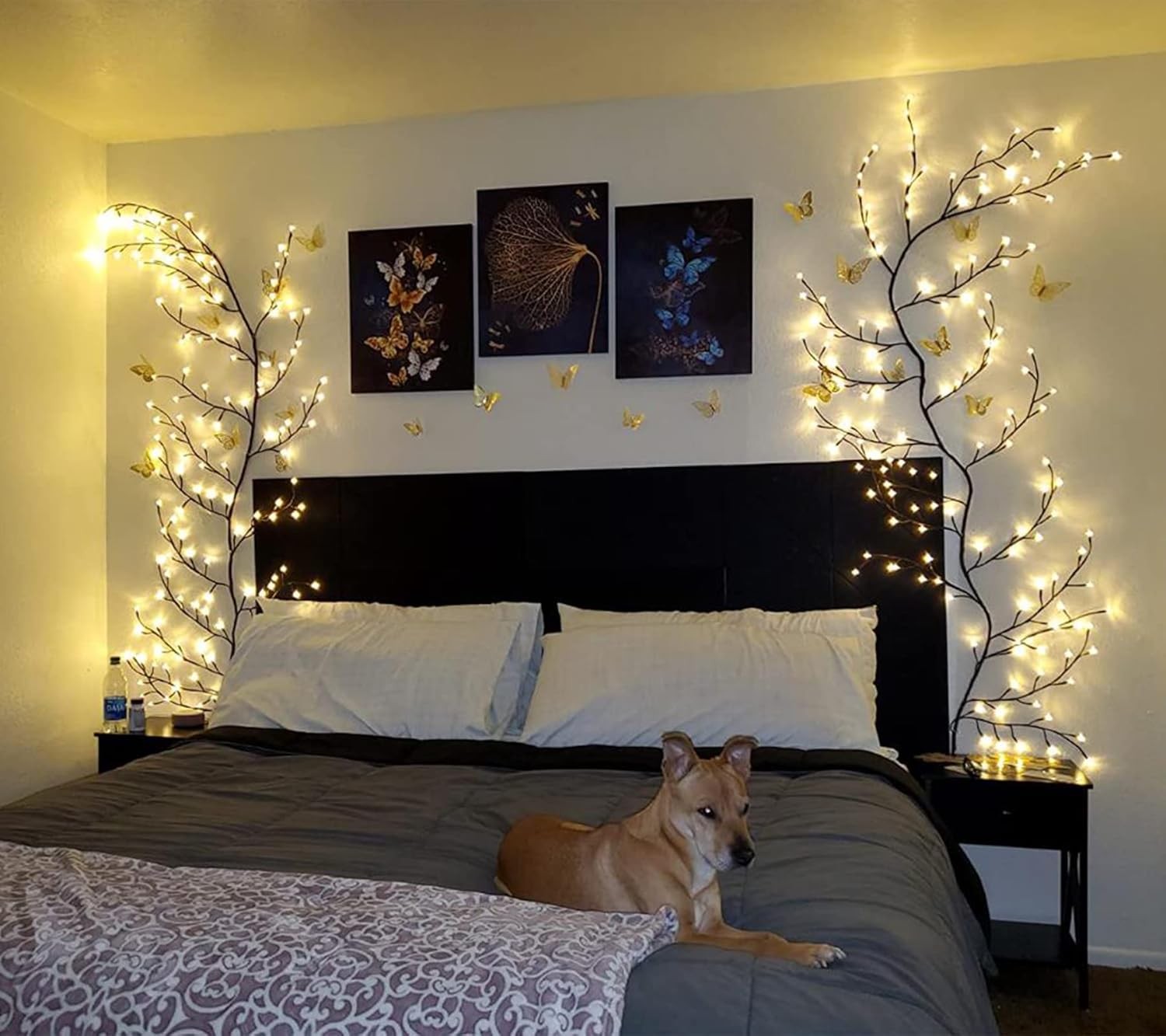 Vines for Room Decor with Remote Control On/Off Timmer Dim, 7.5 FT, 144 LEDs