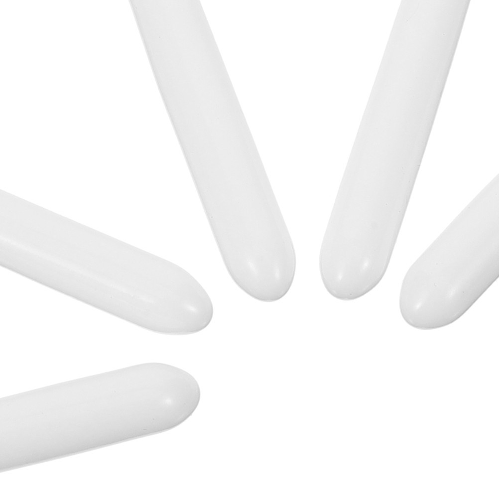 50 Pcs Plastic Dishwasher Rack Tip Protector Caps Prong End Covers White