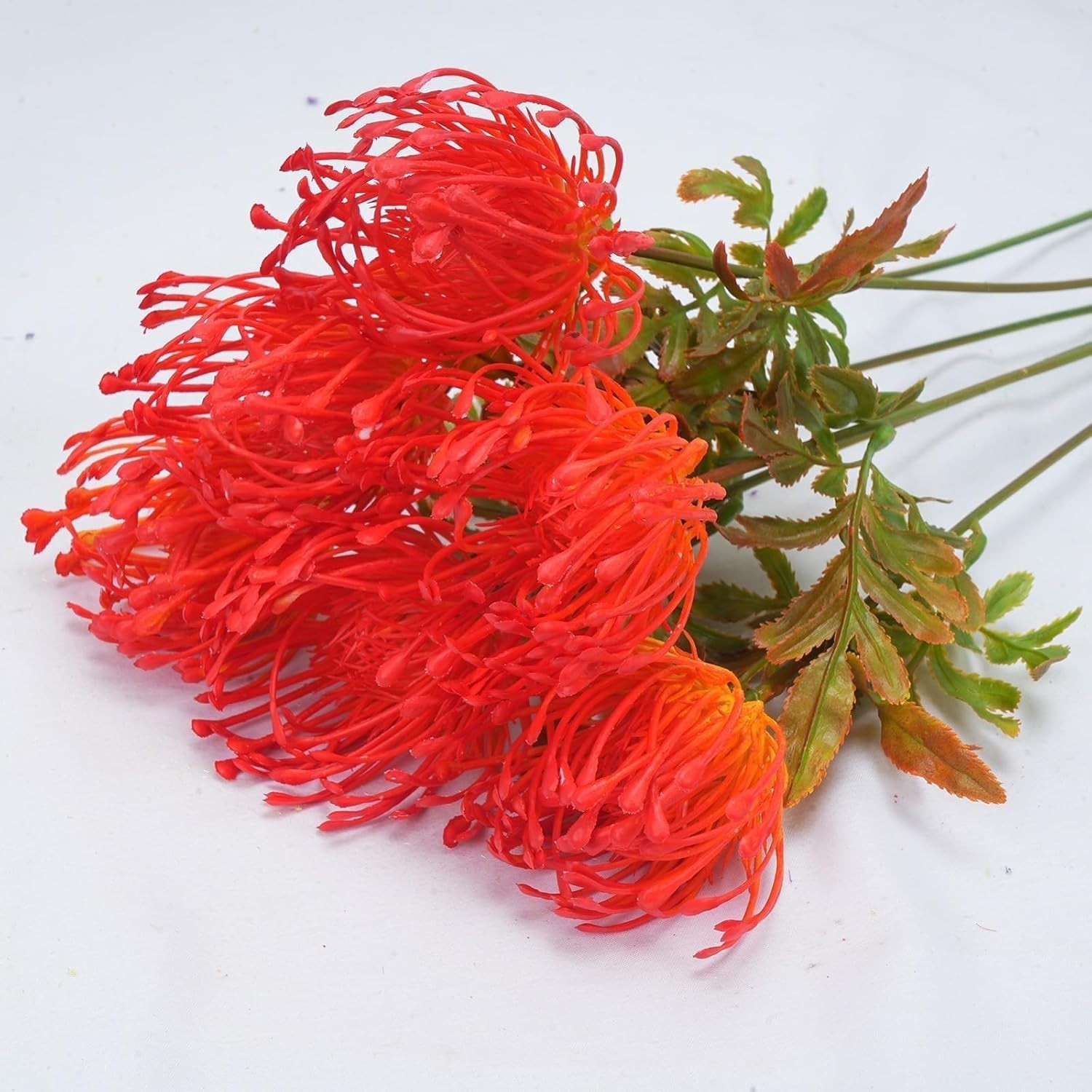 6 PCS Tropical Flowers Arrangement for Home Kitchen Office Indoor Outdoor Decor