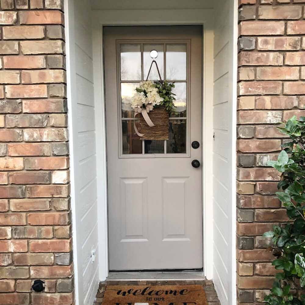 Front Door Hanging Fake Artificial Flower Wreath Garland for Wedding Home Decor