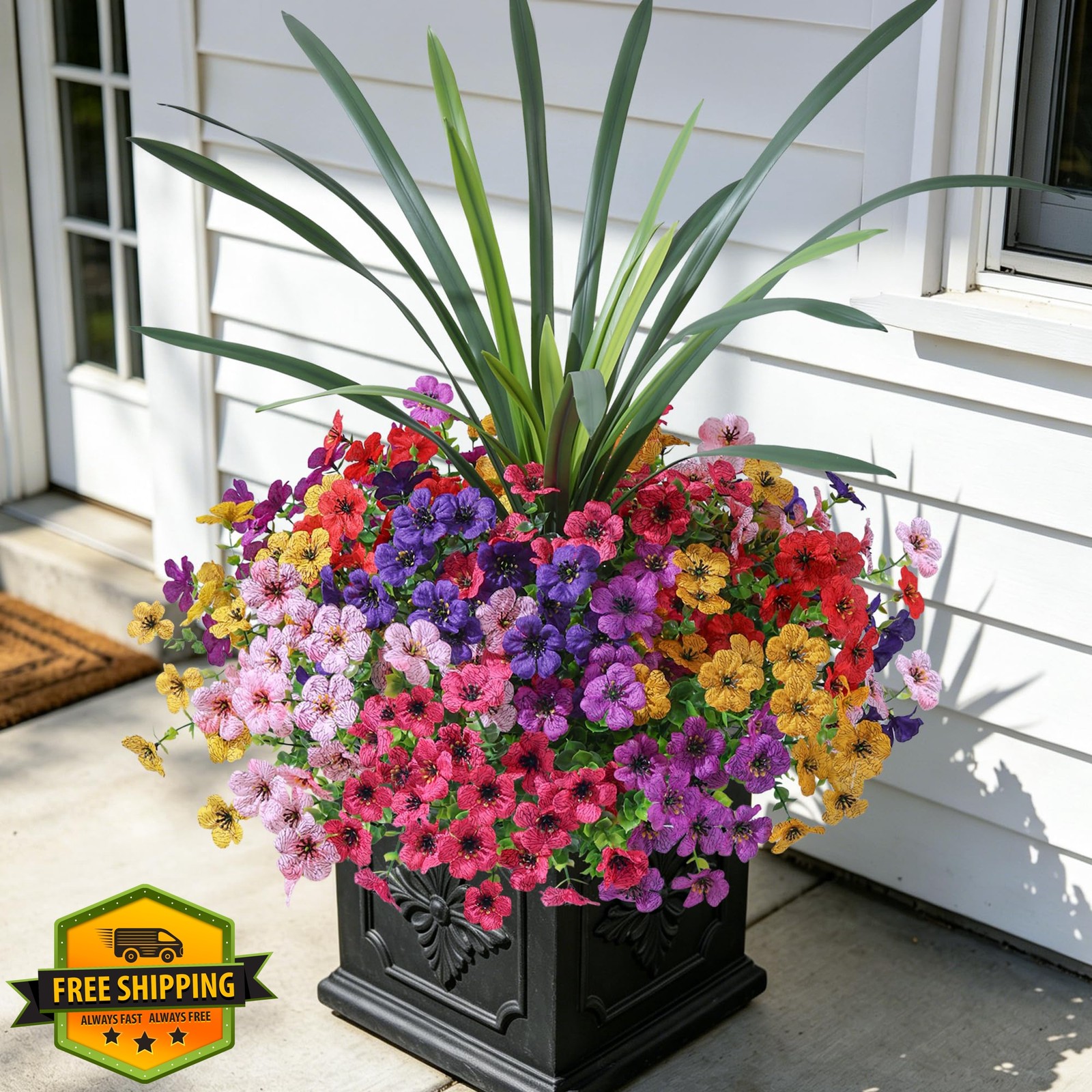 INSPRING 6 Multicolor Flowers 12 Bundles