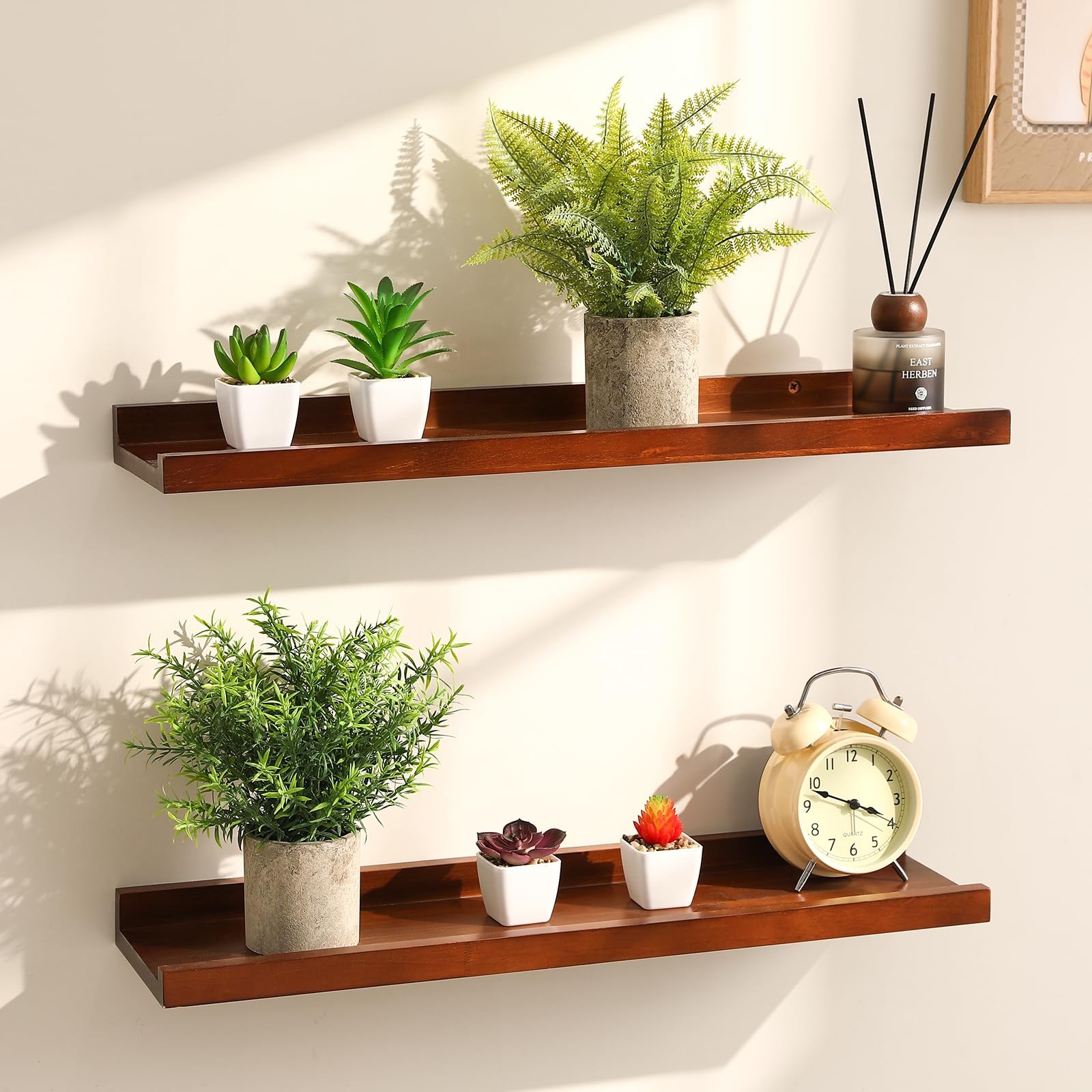 6Pcs Small Fake Plants – Mini Succulents Plants Artificial Greenery Potted Pl…