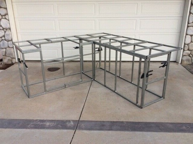 Custom DIY BBQ Island frame kit – any style